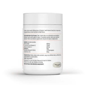 (PRE ORDER) Nutra-Life High Strength Vitamin C 1200mg + Vitamin D + Zinc 120 Tablets life shelf 2yrs